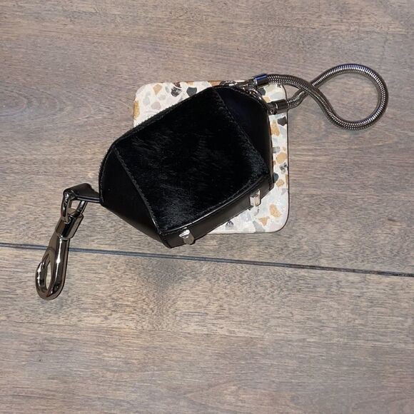 Alexander Wang Chasity Mini Leather & Fur Clutch - Picture 5 of 6